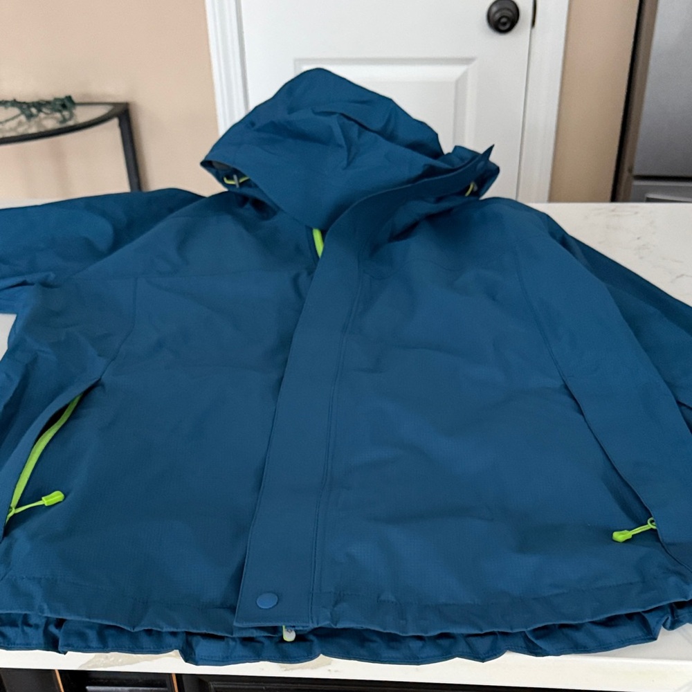 Canada Goose Teal Hooded Jacket - Picture 4 of 5
